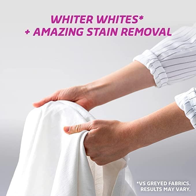 Oxi Action Whitener and Stain Remover Powder for Whites 1kg, Pack of 1 Chlorine Bleach Free Formula For Whiter Whites, Safe on Everyday Fabrics