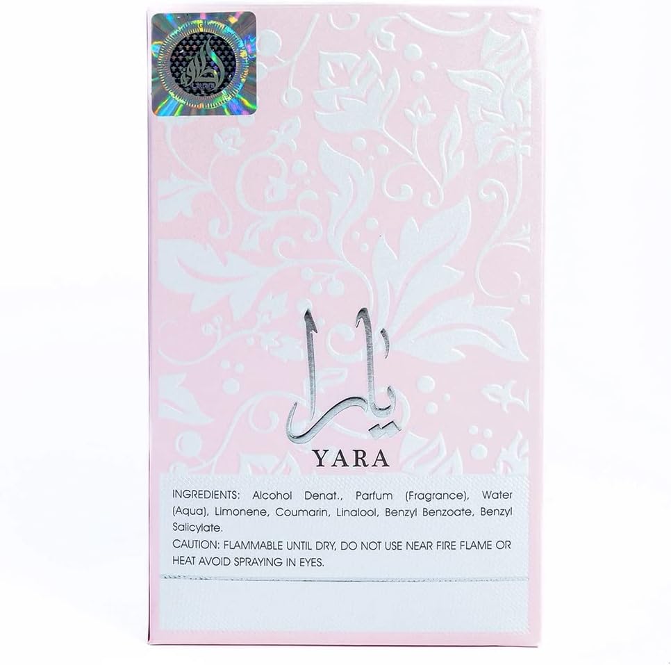 Yara Perfume For Women - Arabian Long Lasting - Eau De Parfum 100 ML