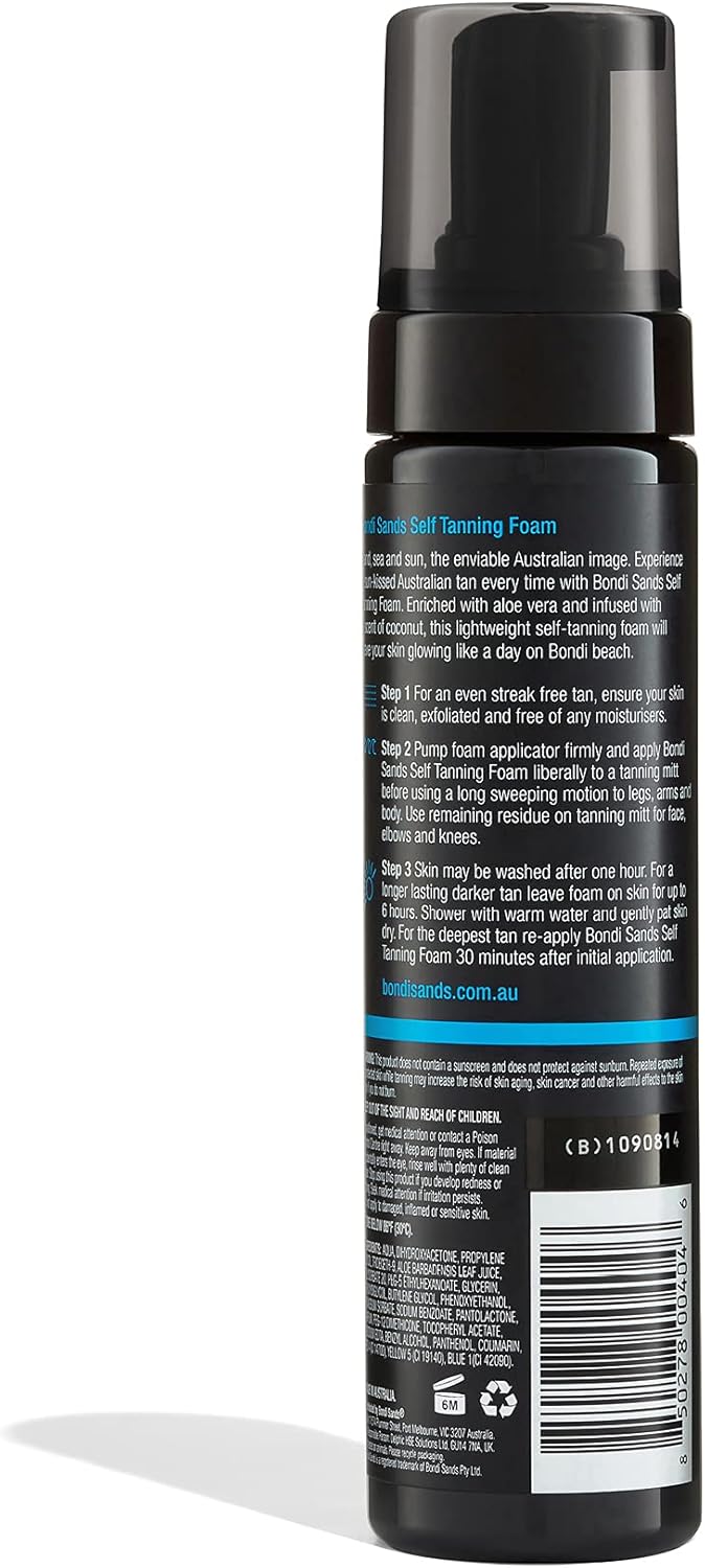 Sands 200ml Self Fake Tanning Foam - Dark