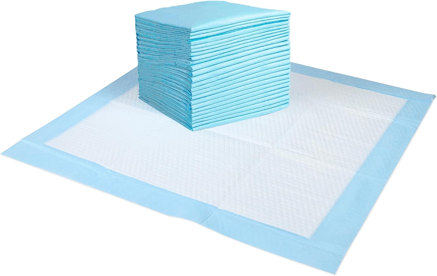 50 x Easy Care Solutions 60 x 60 cm Disposable Incontinence Bed Pads, Underpads, Bed Mats, Mattress Protectors, Incontinence Pads, Waterproof Bed Sheets for Every person 2 Packs of 25